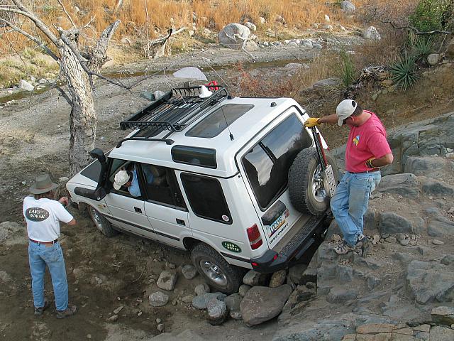 Stuck between a rock and a hard place