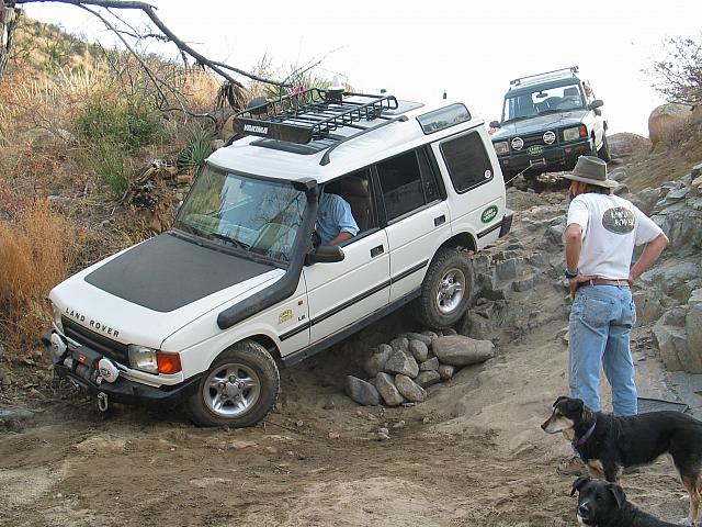 A little tug with the winch...