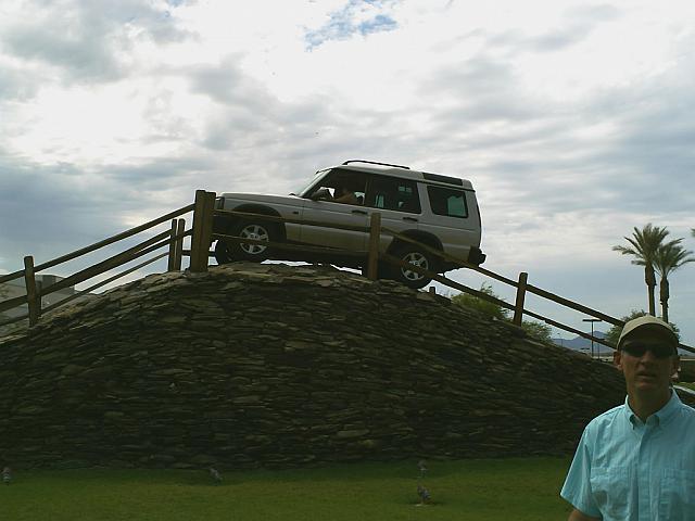 Pausing and Posing on the last hill