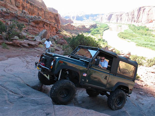 Derrick drives the D90.