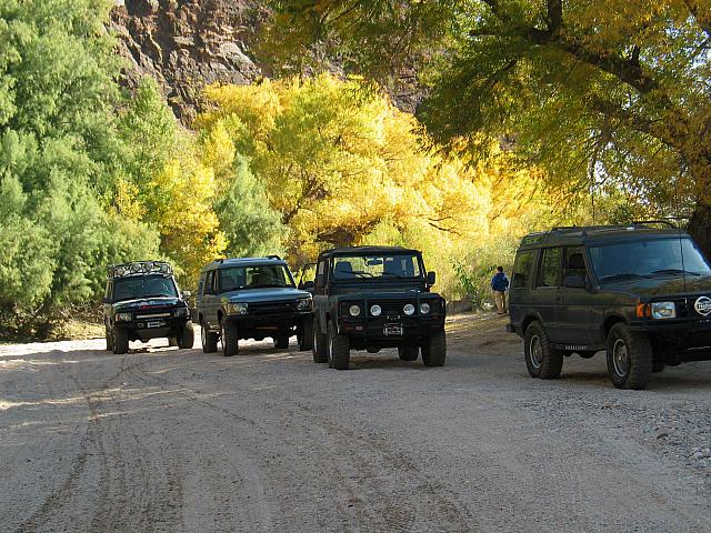 Lining up on the Hassayampa