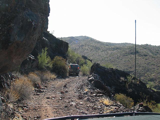 On a cool side trail