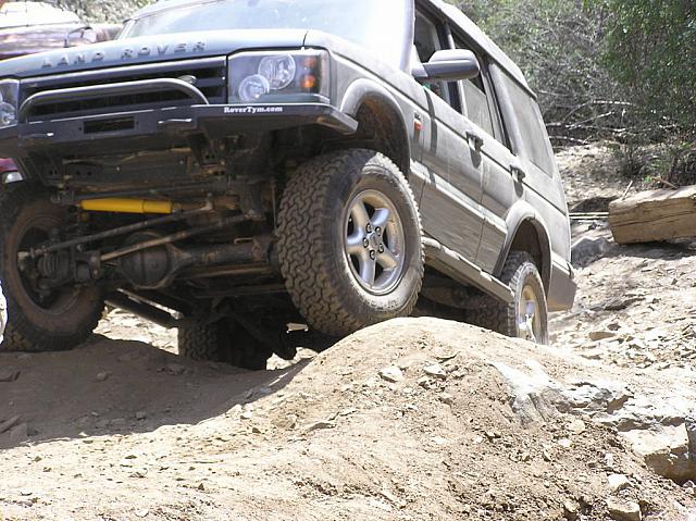 Great view of stewart's drive train