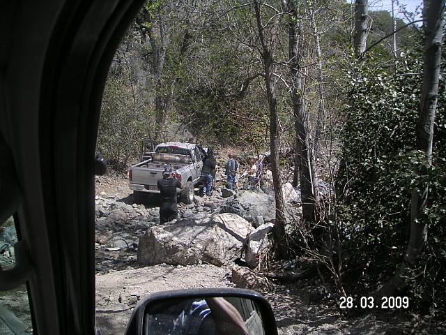 Dodge getting his steering damper looked at