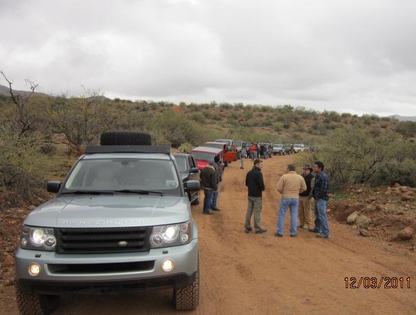Doug leading the 2nd group