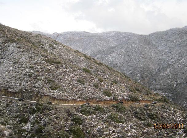 Rob's Defender bringing up the rear of Group #2