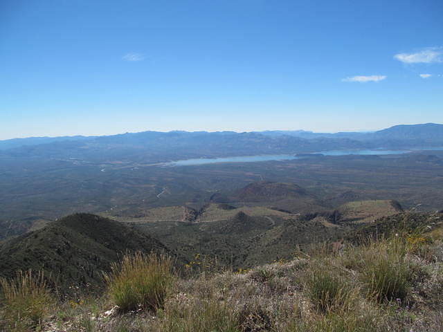 View of Roosevelt Lake fom Asbestos Point