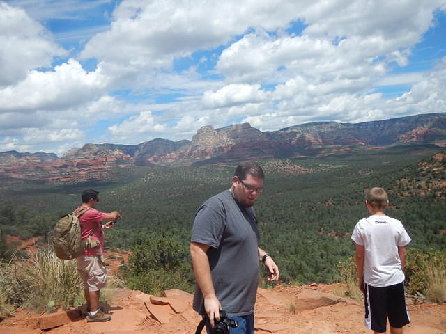 Hiking to Devil's Bridge