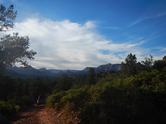 Carlos at the end of Broken Arrow trail