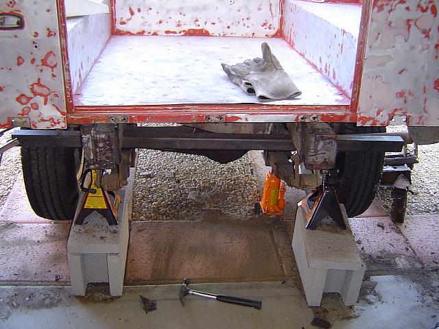 Gone.  Thanks to Dave S and his plasma cutter!!!!