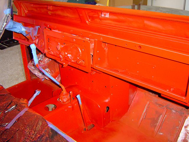 Interior painting done today