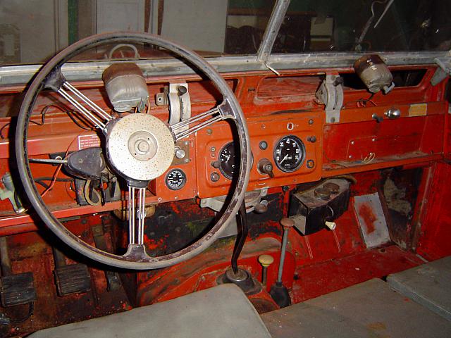 The interior needs some TLC