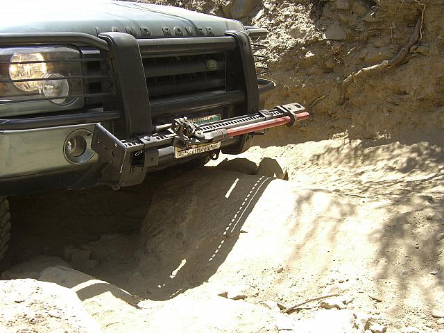 Tickling the air dam
