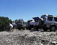 Picnicing at the top of Rice Peak