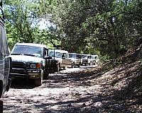 Stopped on the trail