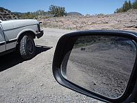 22-disco's rear view with a 101 in the mirrow and a rr beside