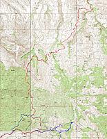 trail map for turkey creek/rug road