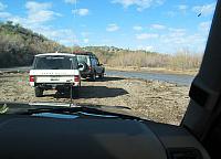 We can't cross the Gila here.