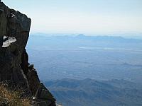 Telephoto shot from the top