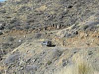 Ted and Marilyn make their way back down the mountain