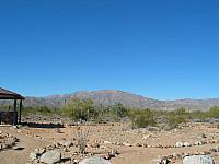 All done, the mountain in the distance.