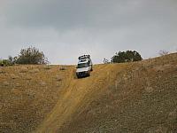 John heads down the fun hill.