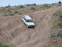 Robert had  a lot of fun taking his disco down the hills.