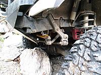 Typical problem:  Differentials hitting rocks