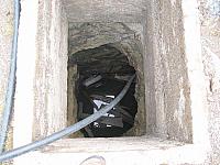 This hole is pretty deep.  You could walk right in it if it was dark.