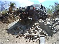 Jon begins his descent over the 'Step'