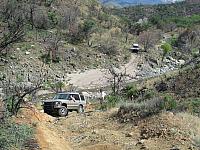 Clay gets a little air under his tire