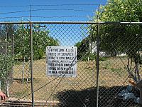 Used to be a border crossing here.