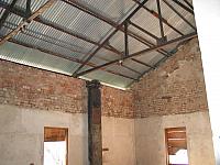 Interior of abandoned building in Duquesne