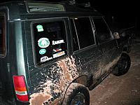 Even Jon Christensen's Disco has got mud on it.