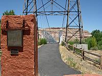 Dewey Bridge (1916) over the Colorado River