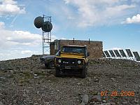 Top of Mosquito Pass - 13612 feet above sea level