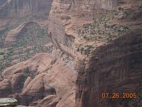 Canyon de Chelly - ruins across the valley