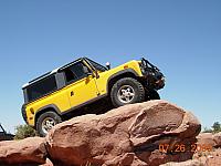 Moab - Poison Spider Mesa - Pride Rock -showing off