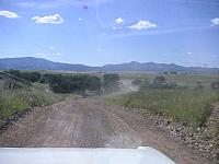 Miles of dust plumes