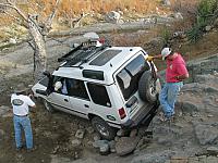 Stuck between a rock and a hard place