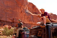 Mateo and Bob on Cars