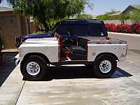 Before - old fused leaf springs