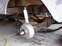 Bottom bracket ready for installation...gotta line up with that hole!